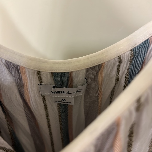 O’Neill size medium multi color strapless jumpsuit - Picture 3 of 4